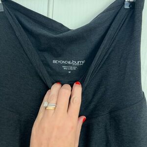 Beyond the Bump navy joggers